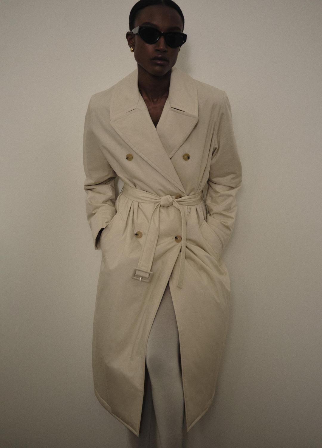 VINCE Signature - Padded Cotton Long Coat in Coats