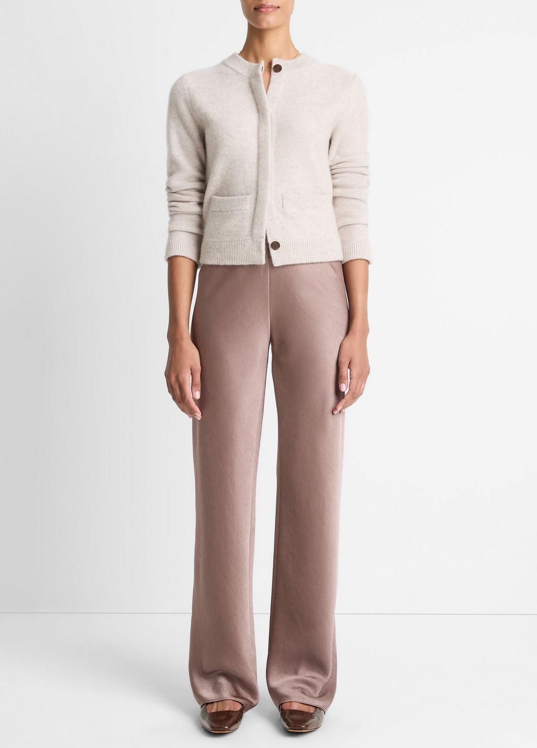 VINCE Trending - Plush Cashmere Shrunken Cardigan in Cardigans