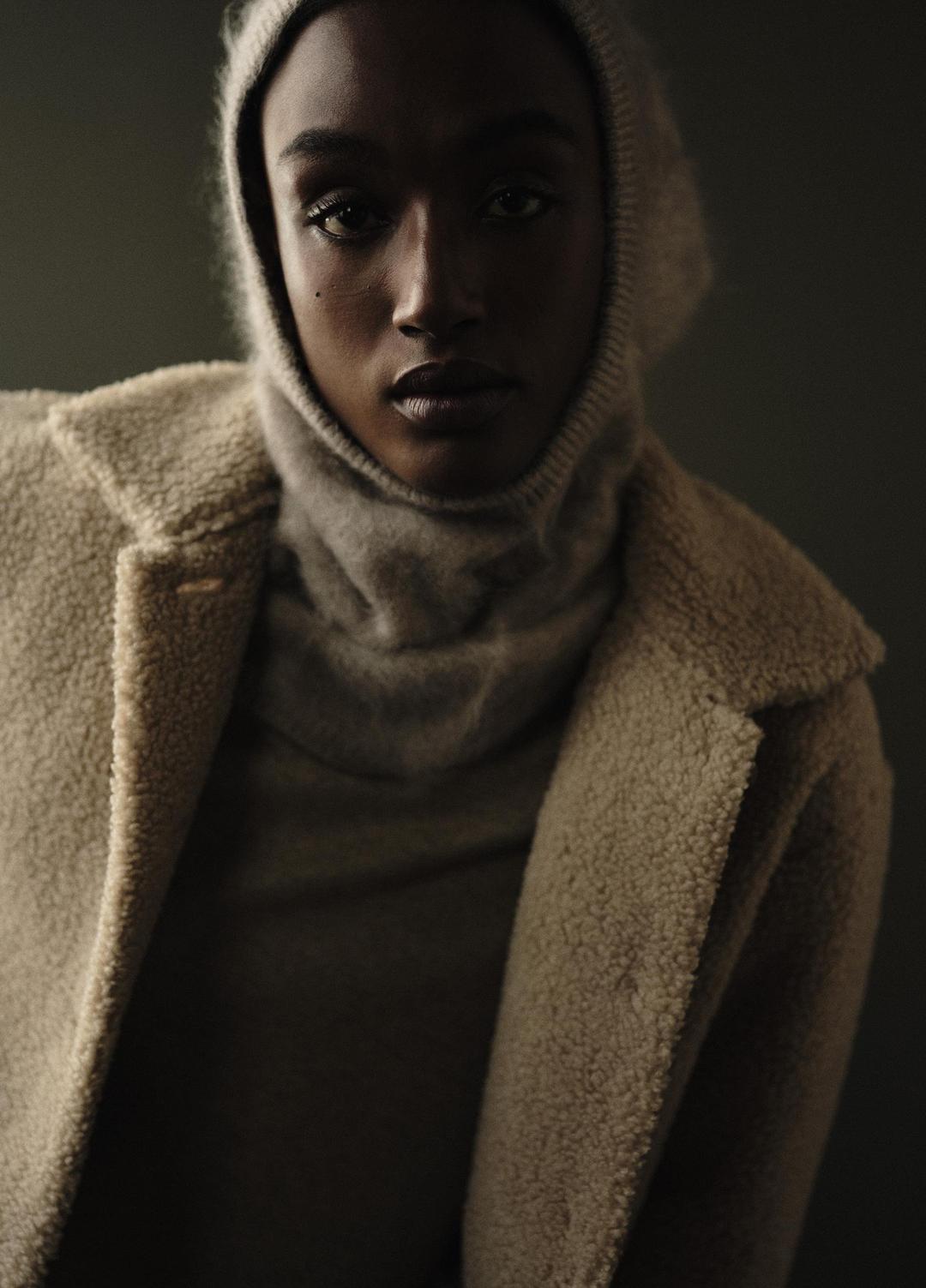 VINCE Deals - Collared Sherpa Jacket in Jackets