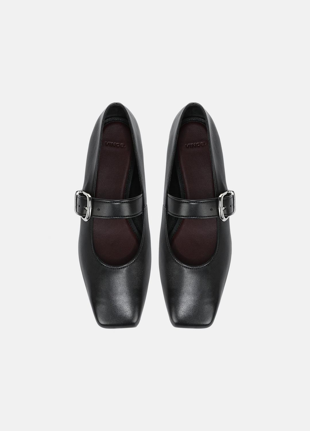 VINCE Popular - Daniela Leather Mary Jane Flat in Loafers & Flats