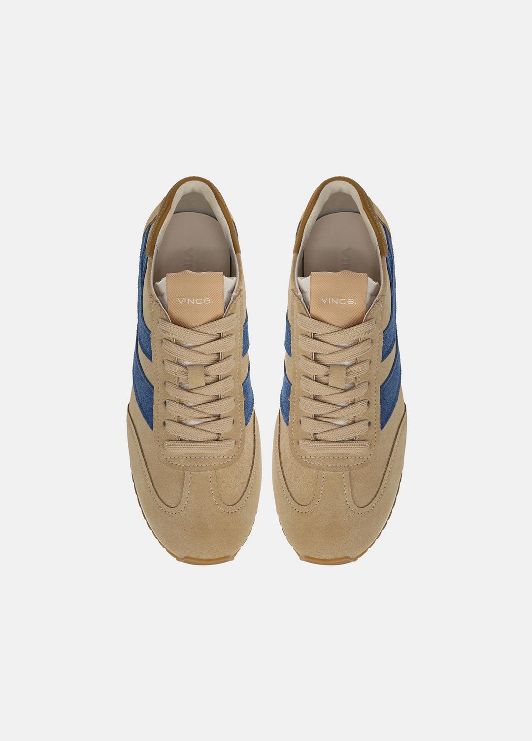 VINCE Signature - Oasis Suede & Leather Runner Sneaker in Sneakers