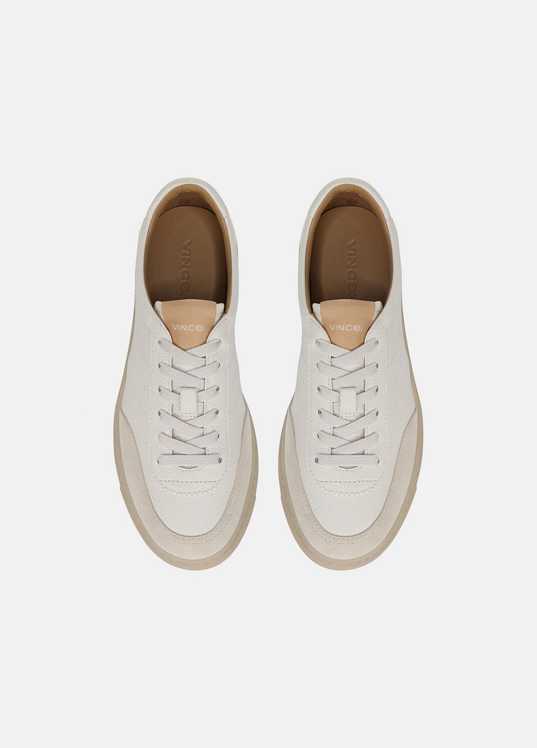 VINCE Signature - Palm Leather & Suede Sneaker in Sneakers