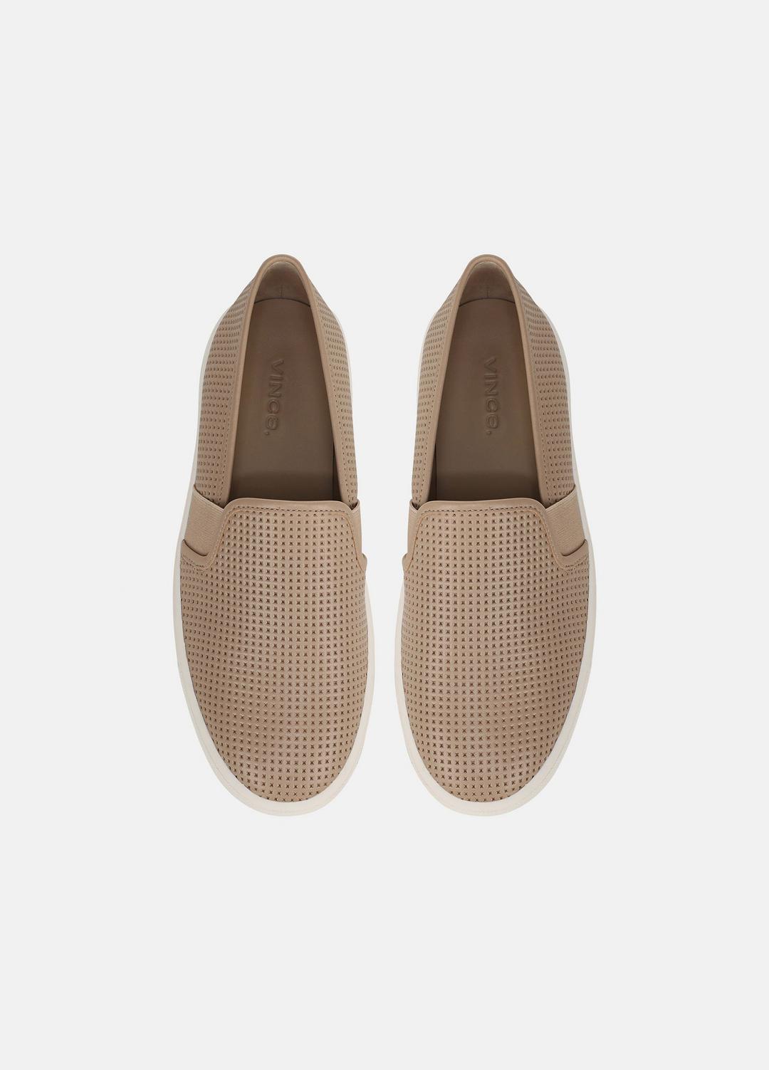 VINCE Smart Buy - Blair Perforated Leather Sneaker in Sneakers