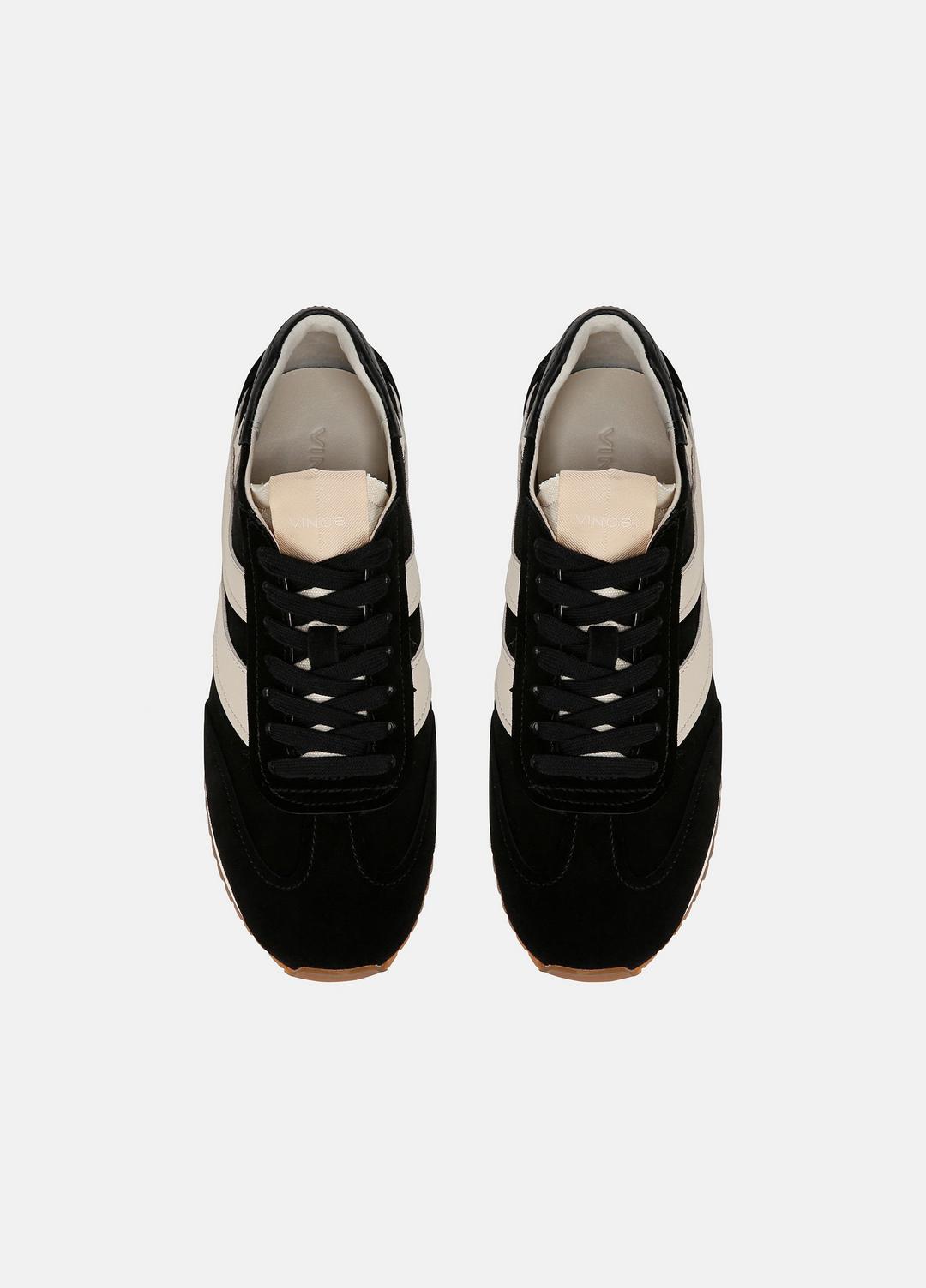 VINCE Classic - Oasis Suede and Leather Runner Sneaker in Sneakers