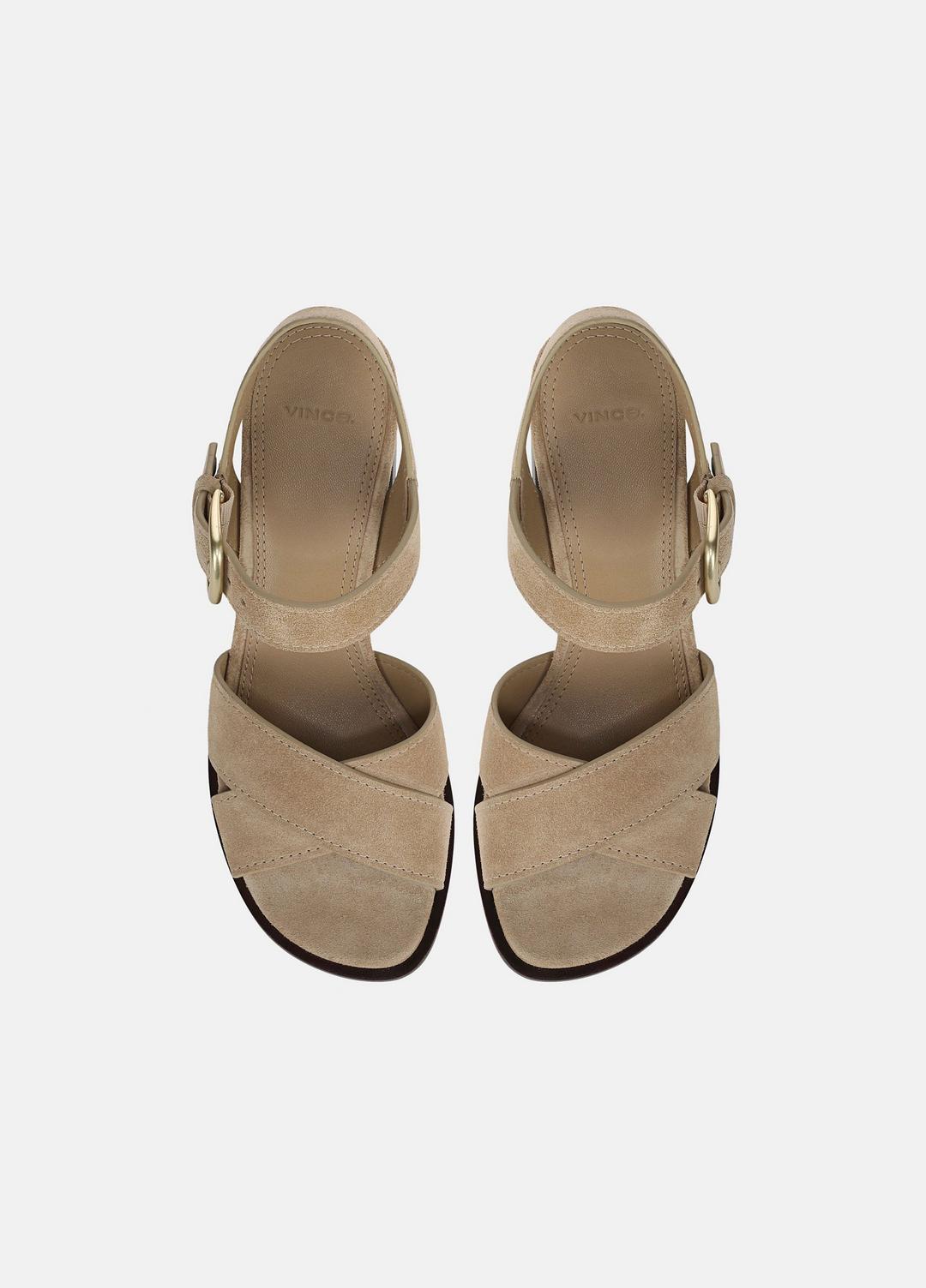 VINCE Premium - Salma Suede Heeled Sandal in Heels