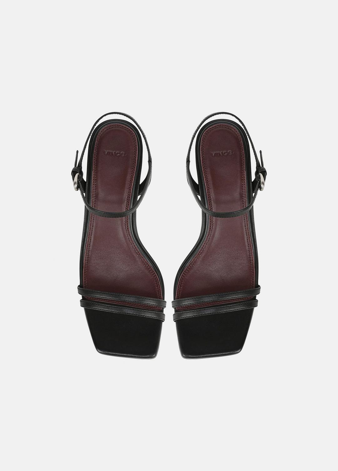 VINCE Latest - Tilda Leather Heeled Sandal in Heels