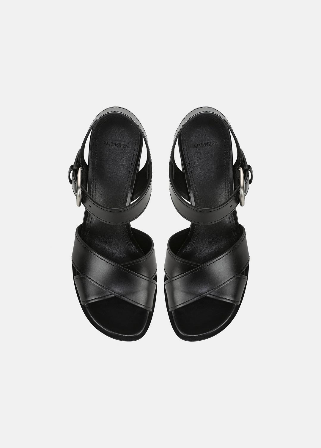 VINCE Quality - Salma Leather Heeled Sandal in Heels