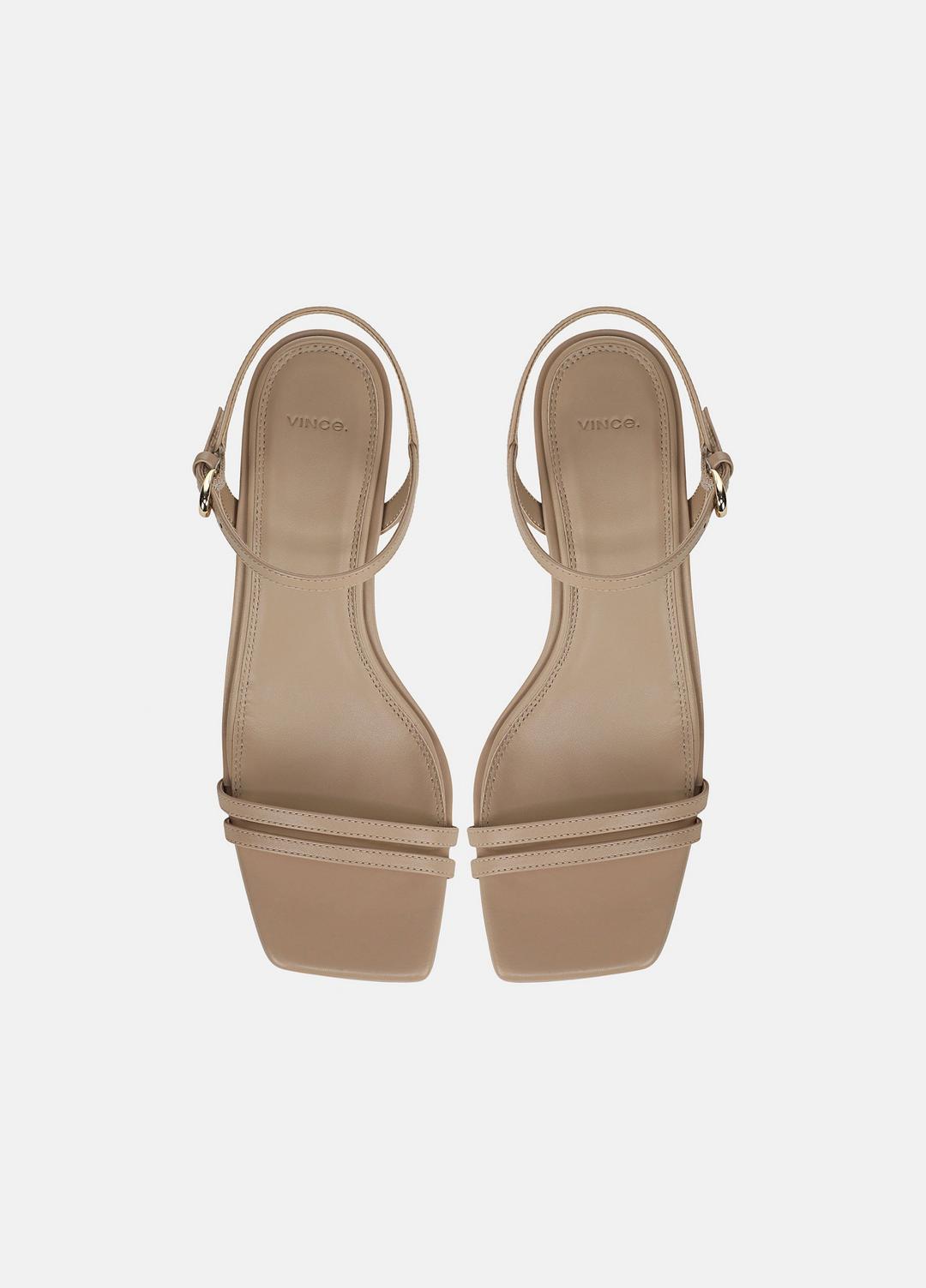 VINCE Top Pick - Tilda Leather Heeled Sandal in Heels