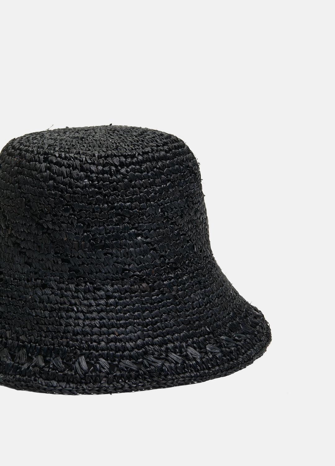 VINCE Great Value - Straw Bucket Hat in Scarves & Hats