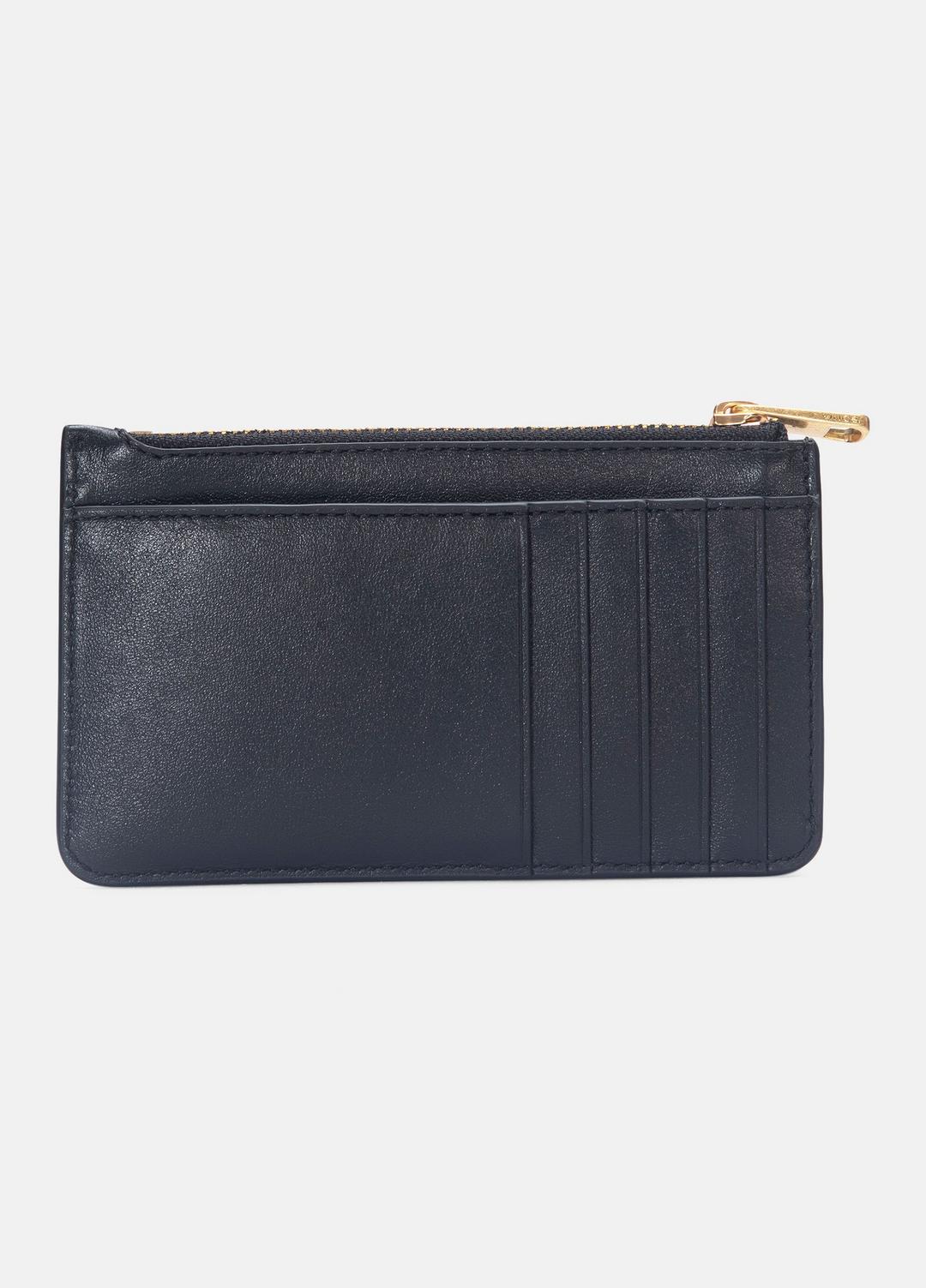 VINCE New - Leather Zip-Top Card Case in Handbags