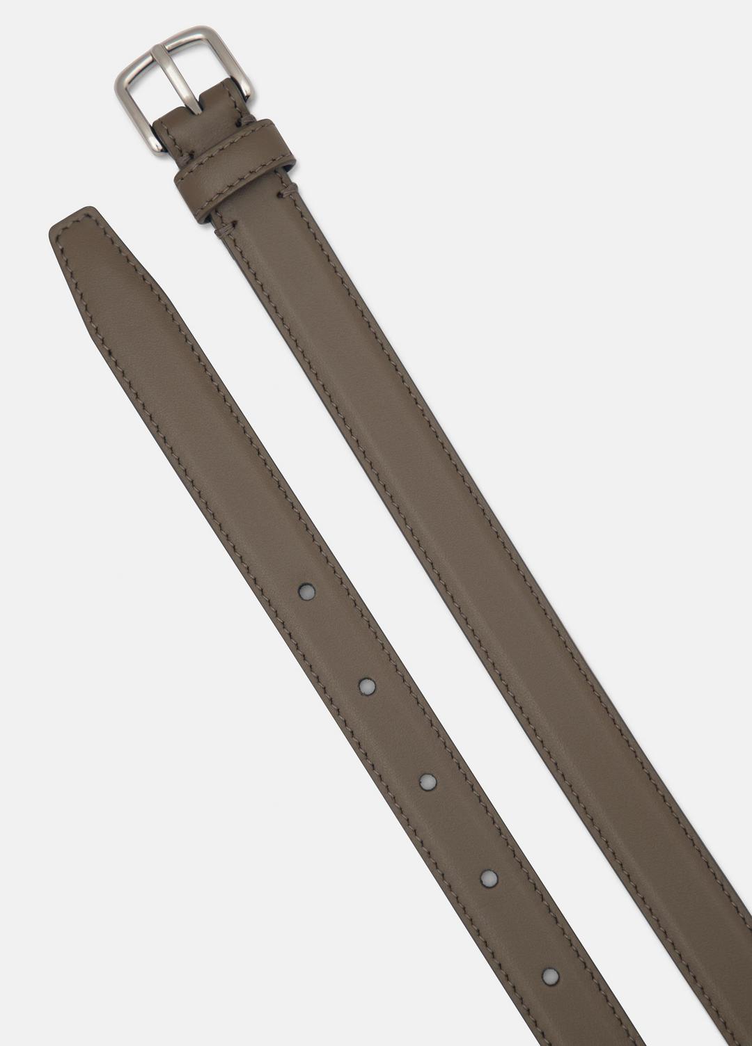 VINCE Everyday - Women’s 20mm Stitched Leather Belt in Belts