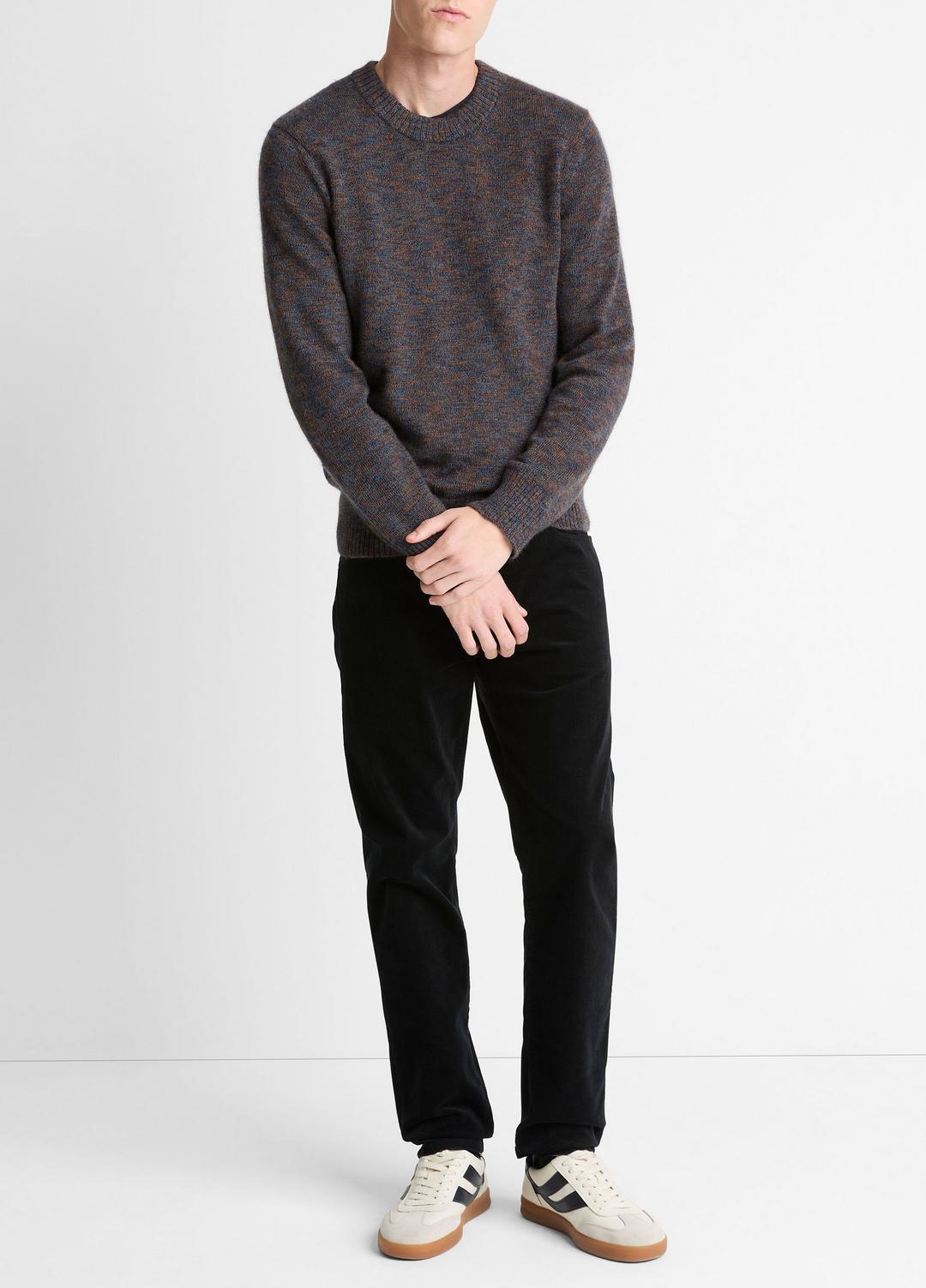 VINCE Everyday - Multi-Mix Alpaca-Merino Wool Sweater in Crew Neck