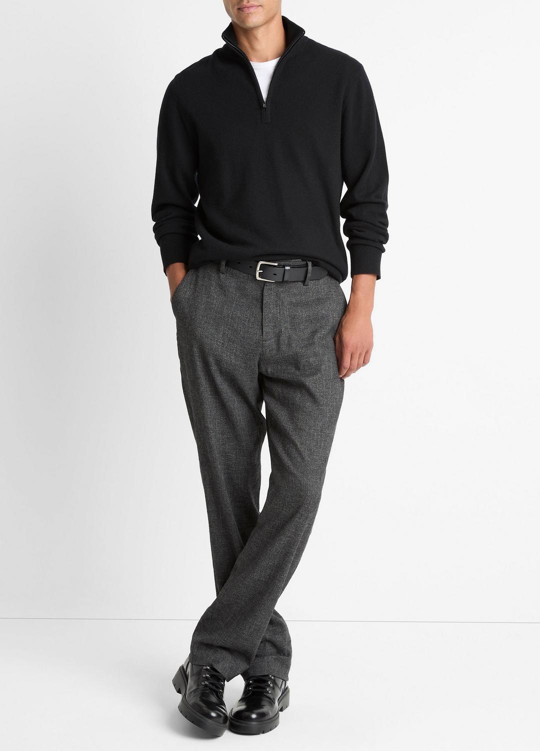 VINCE Great Value - Cashmere Quarter-Zip Sweater in Quarter Zip