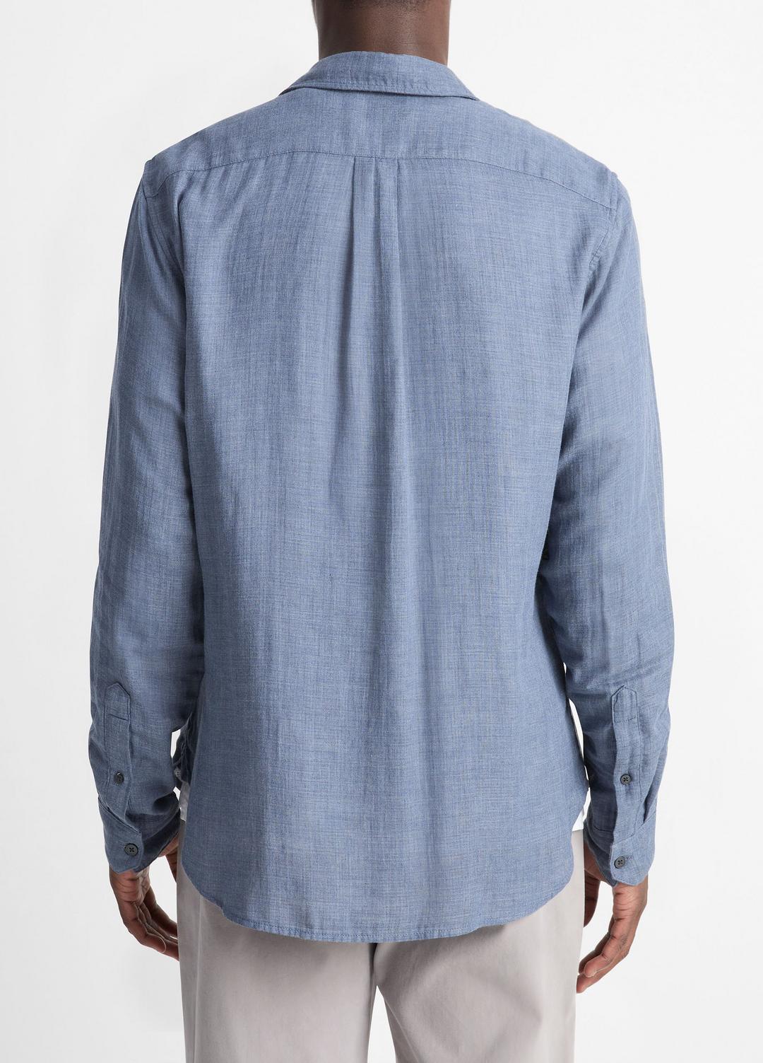 VINCE Sale - Double Face Long Sleeve in Long Sleeve