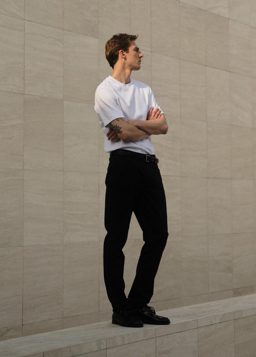 VINCE Trending - Dylan Slim Cotton Chino Pant in Trousers