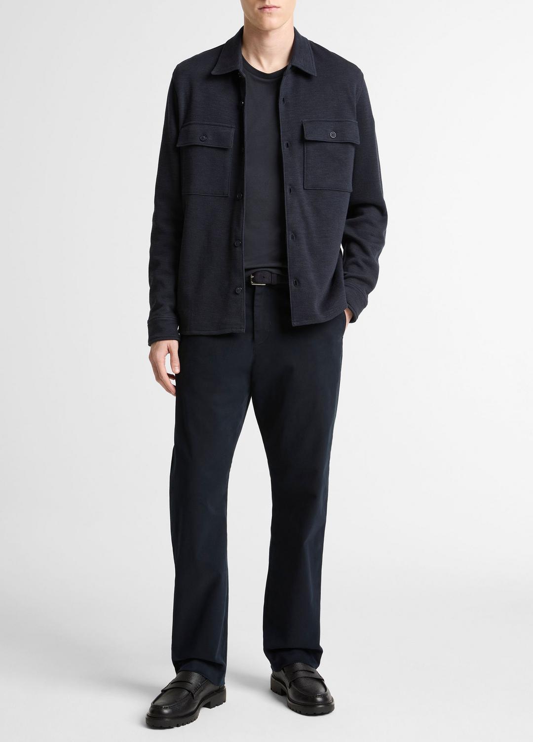 VINCE Quality - Double-Slub Cotton-Blend Shirt Jacket in Jackets