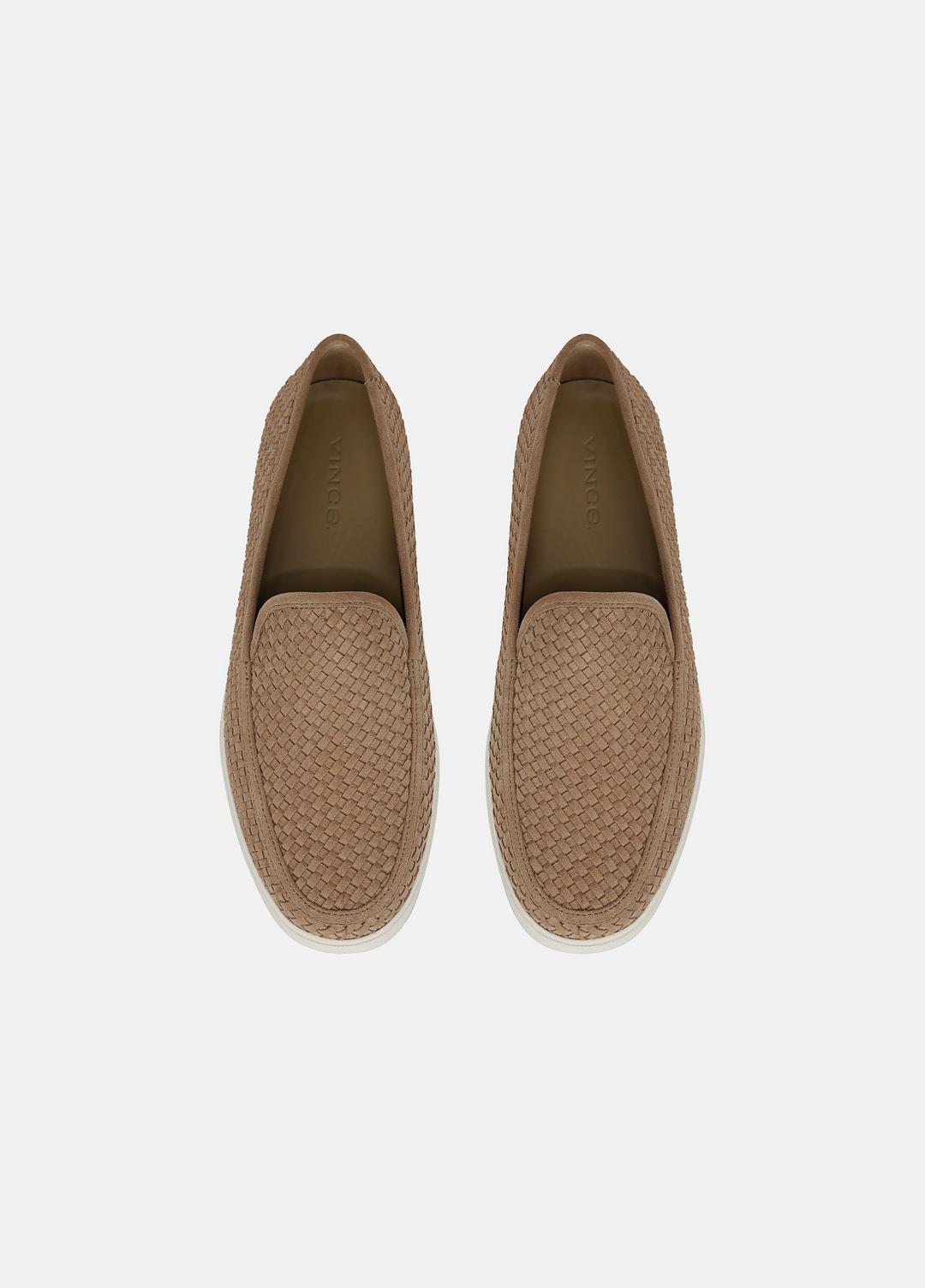 VINCE Popular - Sonoma Woven Suede Loafer in Loafers