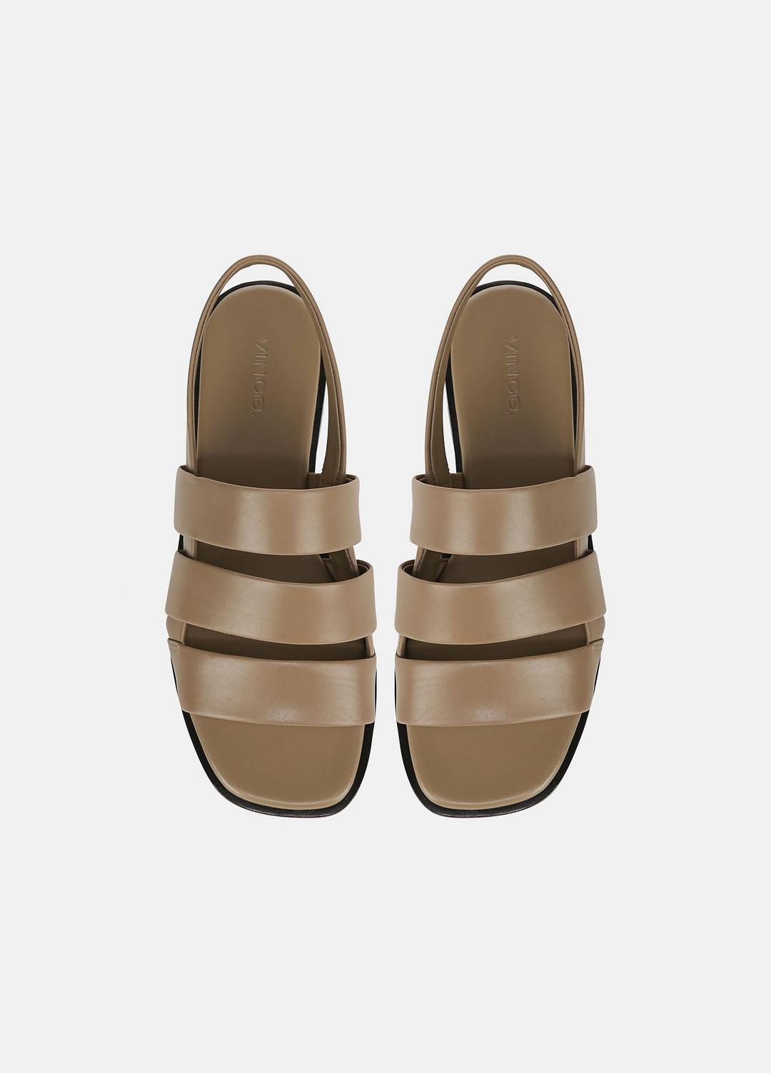 VINCE Discount - Mazie Leather Slingback Sandal in Shoes