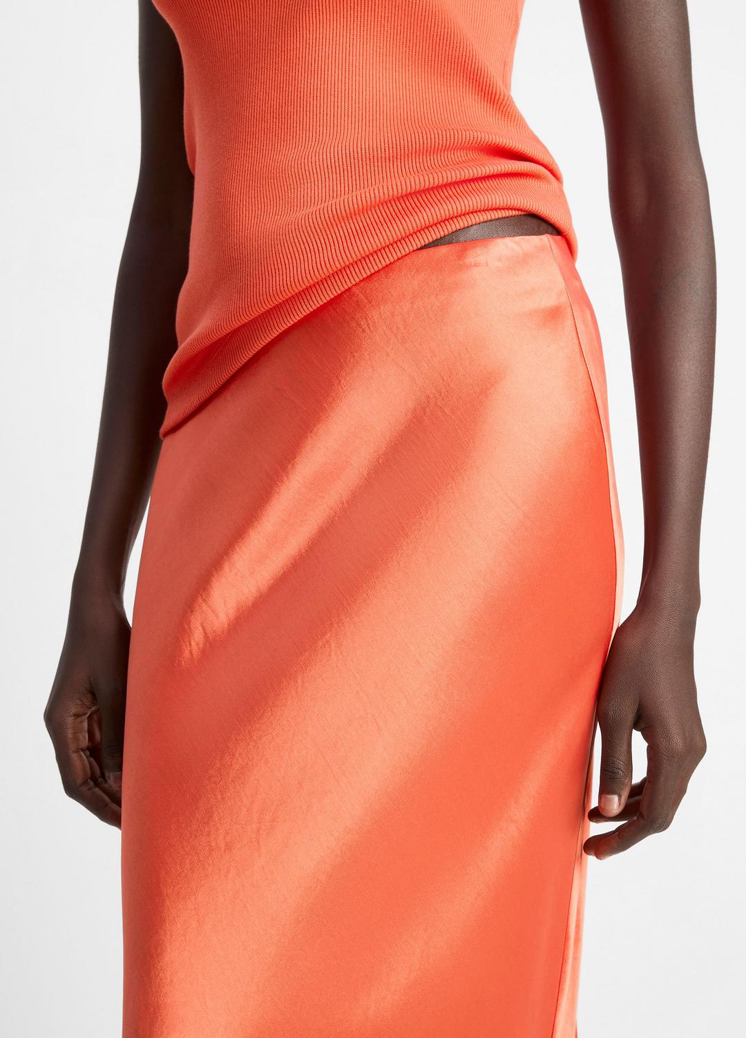 VINCE Trending - Satin Maxi Skirt in Dresses & Skirts