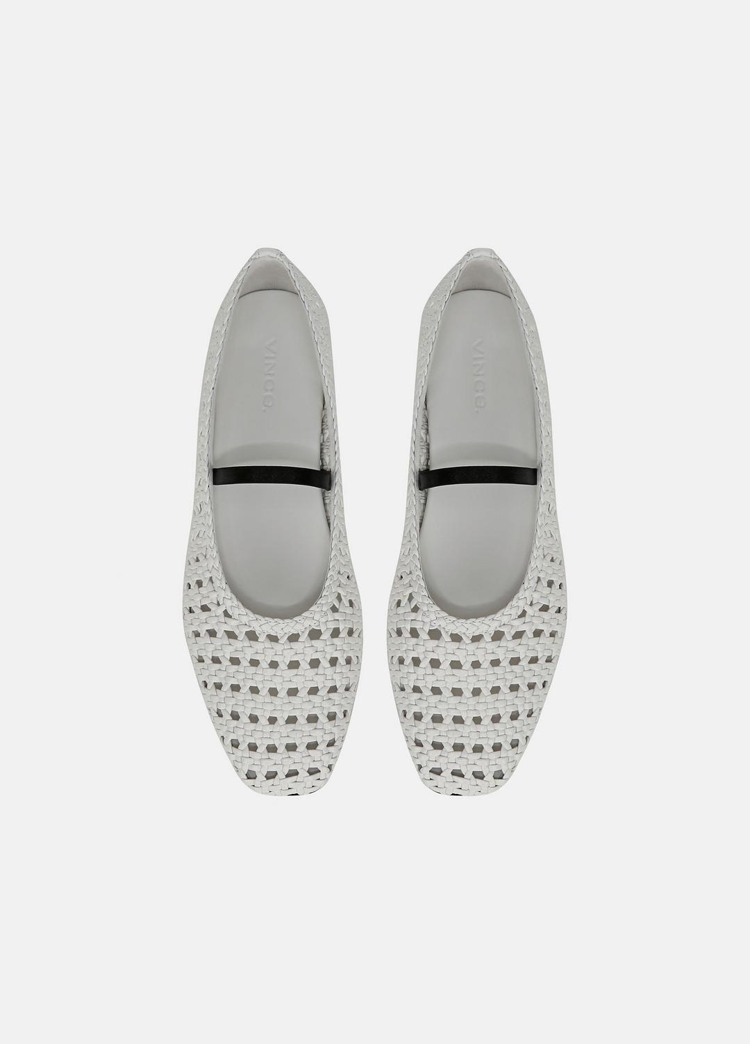 VINCE Trusted - Vivian Leather Mary Jane Flat in Shoes