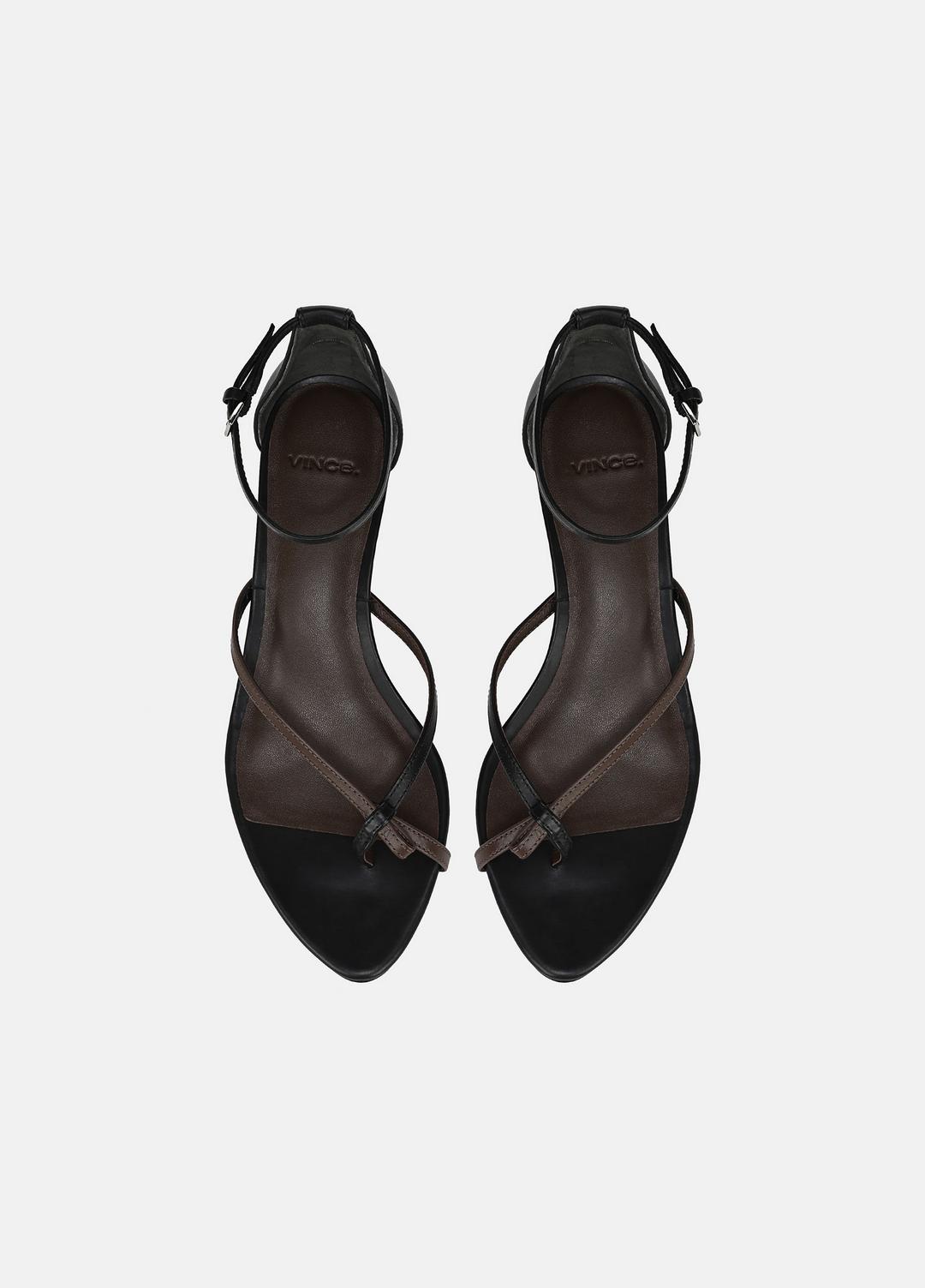 VINCE Exclusive - Siri Leather Heeled Sandal in Shoes