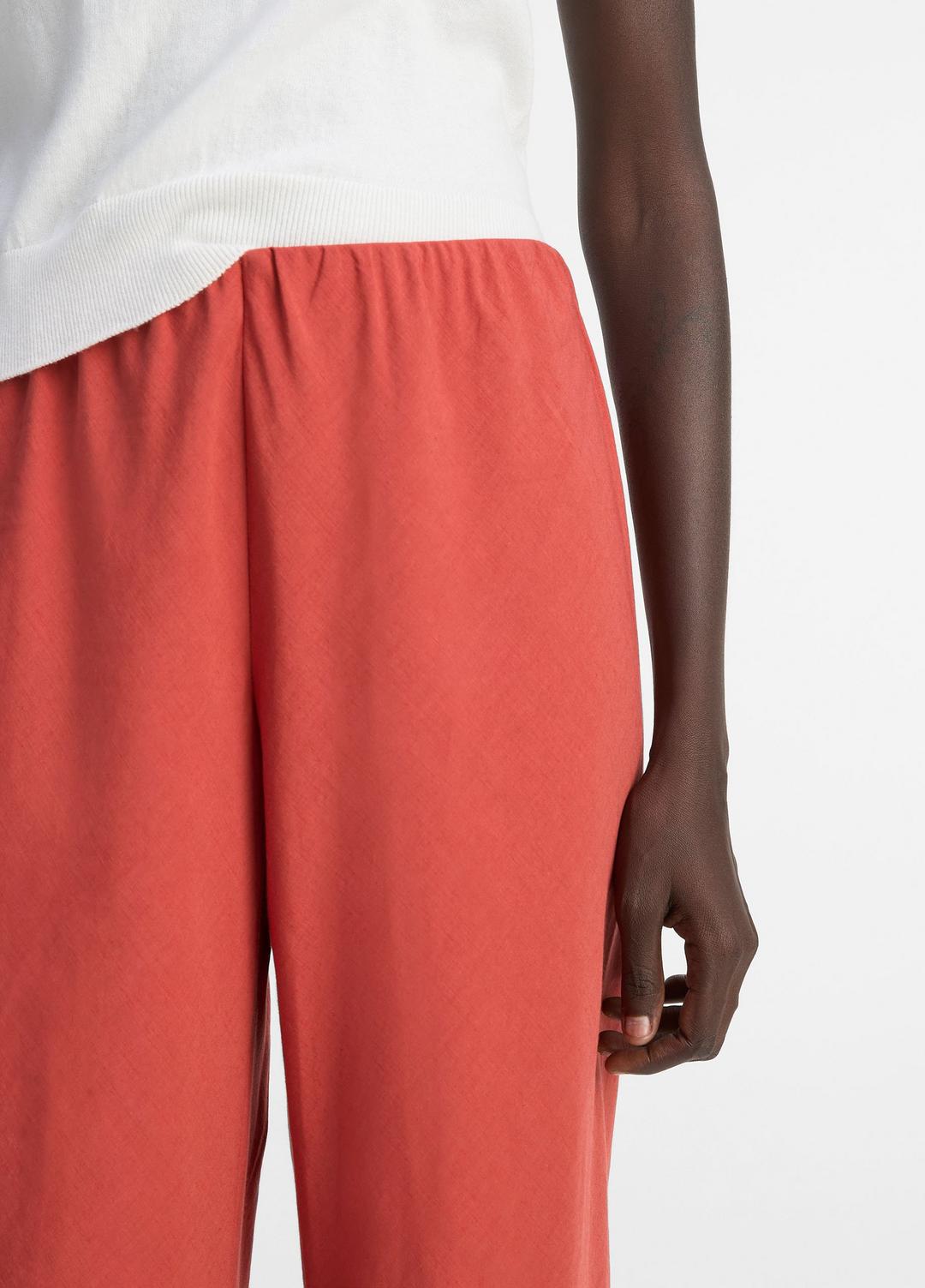 VINCE Latest - Cotton-Blend High-Waist Bias Pant in Pants & Shorts
