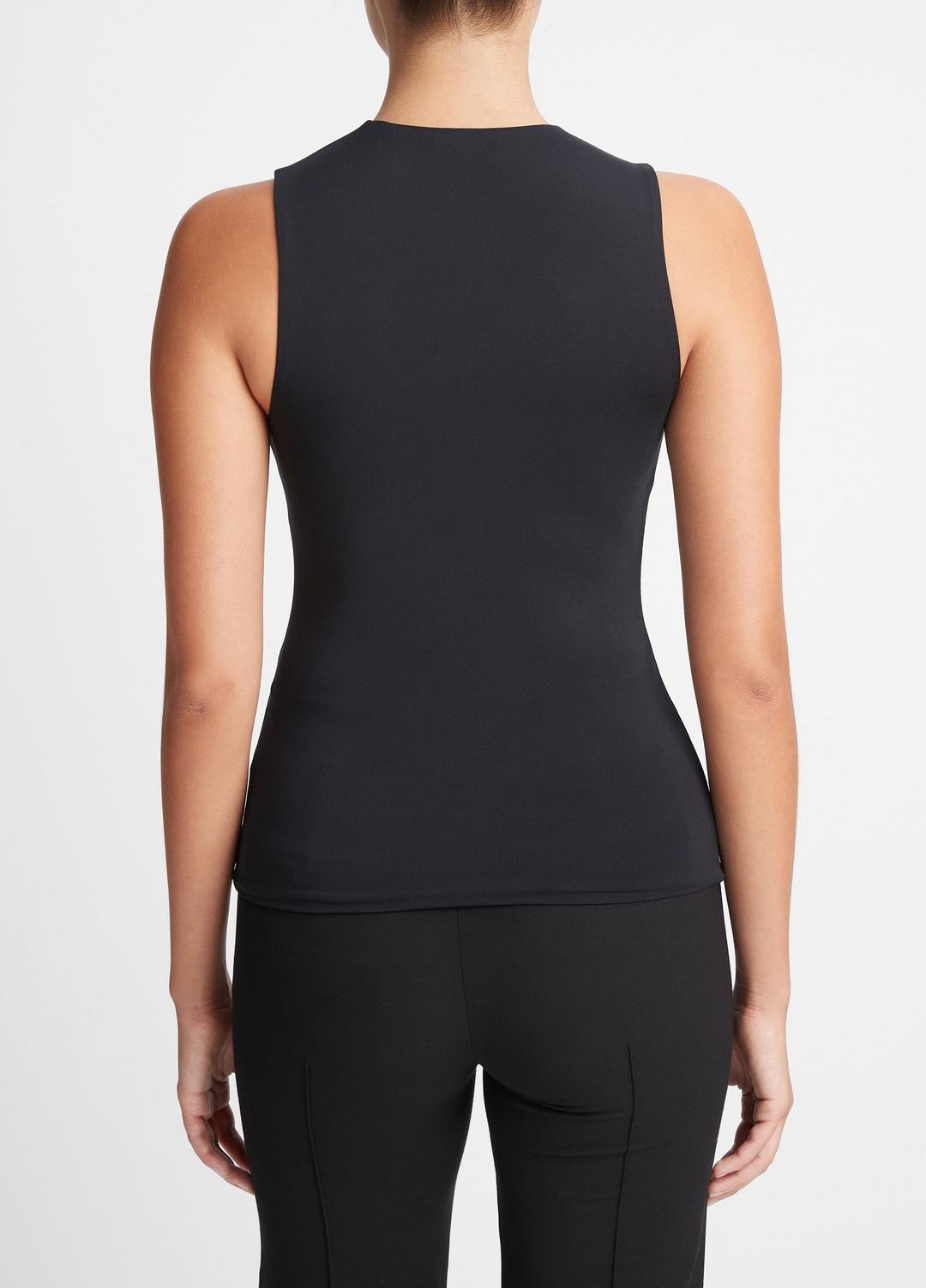 VINCE Customer Favorite - Stretch-Jersey Shell in Shirts & Tees