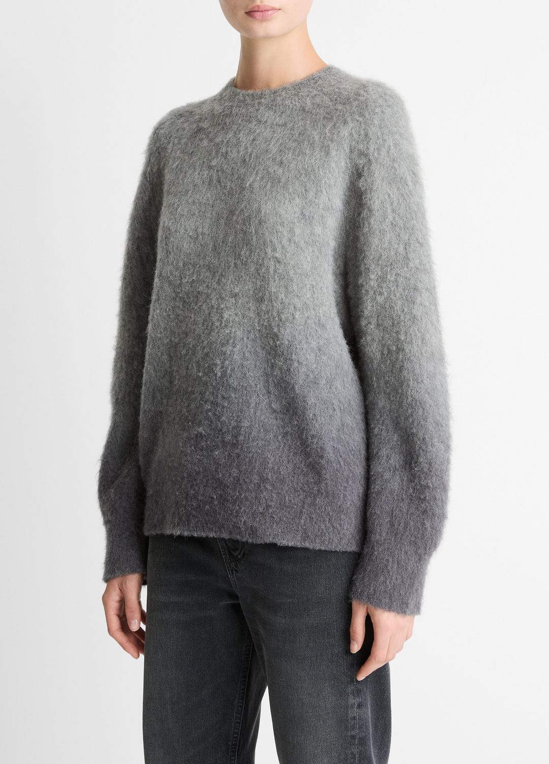VINCE Signature - Ombré Alpaca & Wool-Blend Sweater in Crew Neck