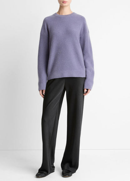 VINCE Popular - Plush Cashmere Crew Neck Sweater in Crew Neck