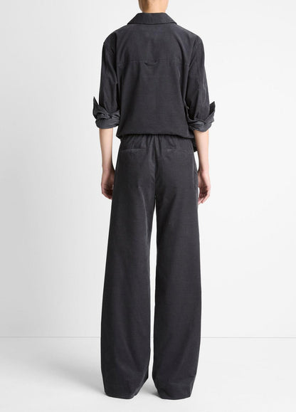VINCE Great Value - Cotton Corduroy Pull-On Pant in Wide Leg