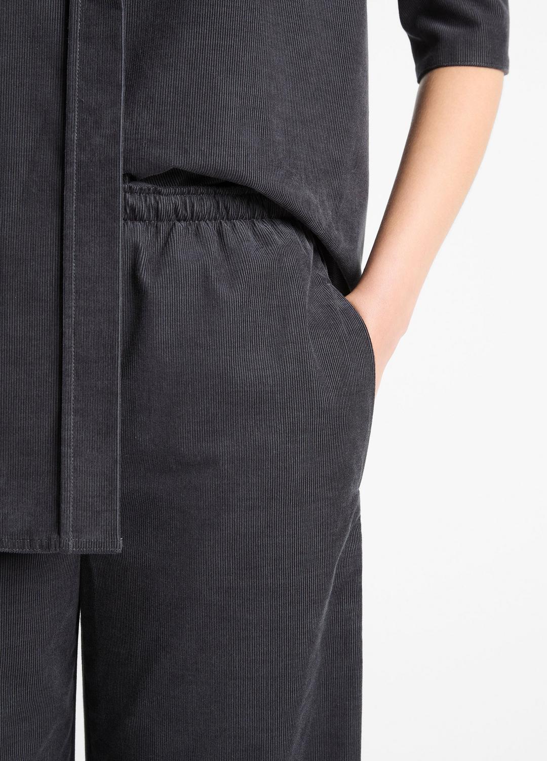 VINCE Great Value - Cotton Corduroy Pull-On Pant in Wide Leg