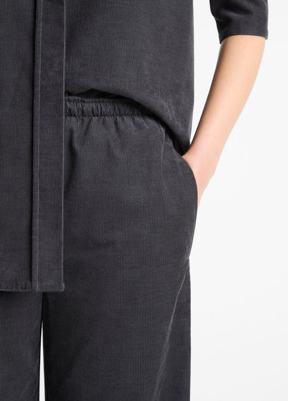 VINCE Great Value - Cotton Corduroy Pull-On Pant in Wide Leg