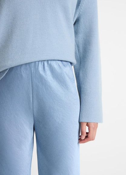 VINCE Smart Buy - Colette High-Rise Fluid Satin Bias Pant in Trousers