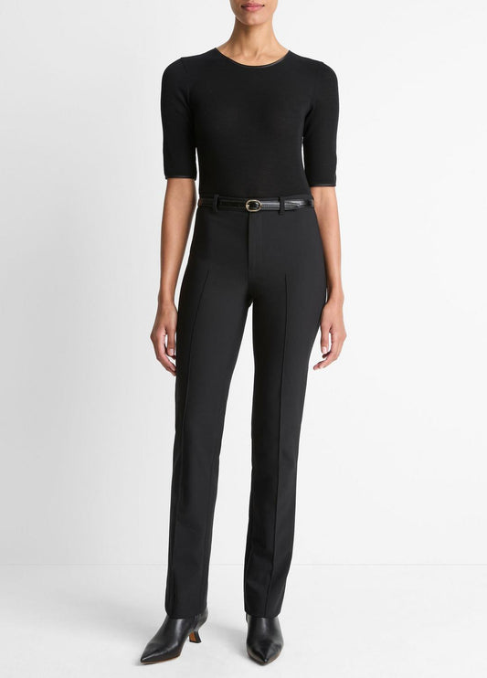 VINCE Deals - Cotton-Blend Slim Cigarette Pant in Trousers