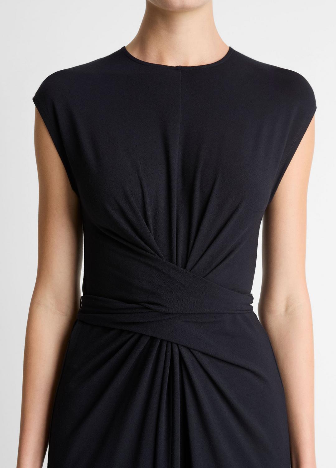 VINCE Exclusive - Jersey Wrap Midi Dress in Dresses