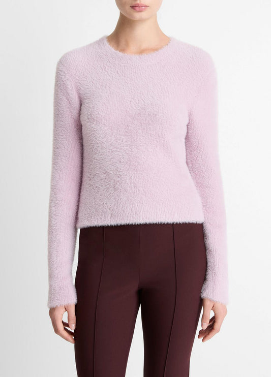 VINCE Quality - Eyelash Crew Neck Sweater in Crew Neck