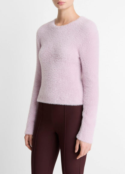 VINCE Quality - Eyelash Crew Neck Sweater in Crew Neck