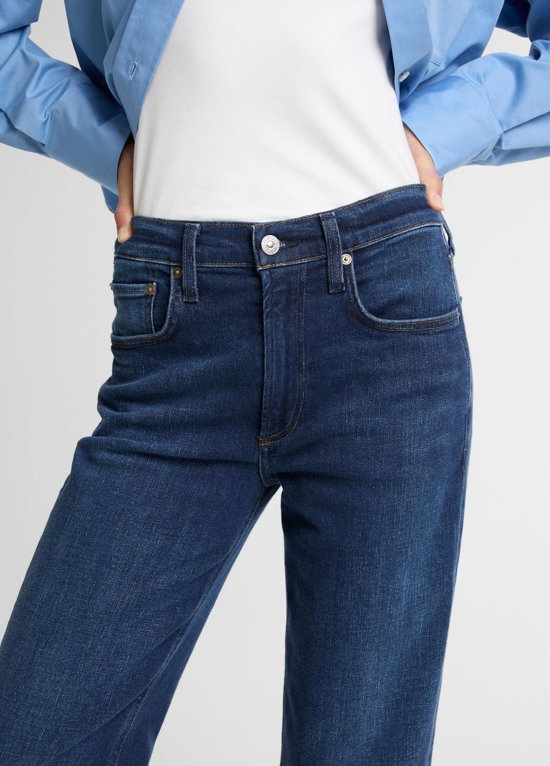 VINCE Top Pick - Citizens of Humanity Delfina Straight-Leg Jean in Denim