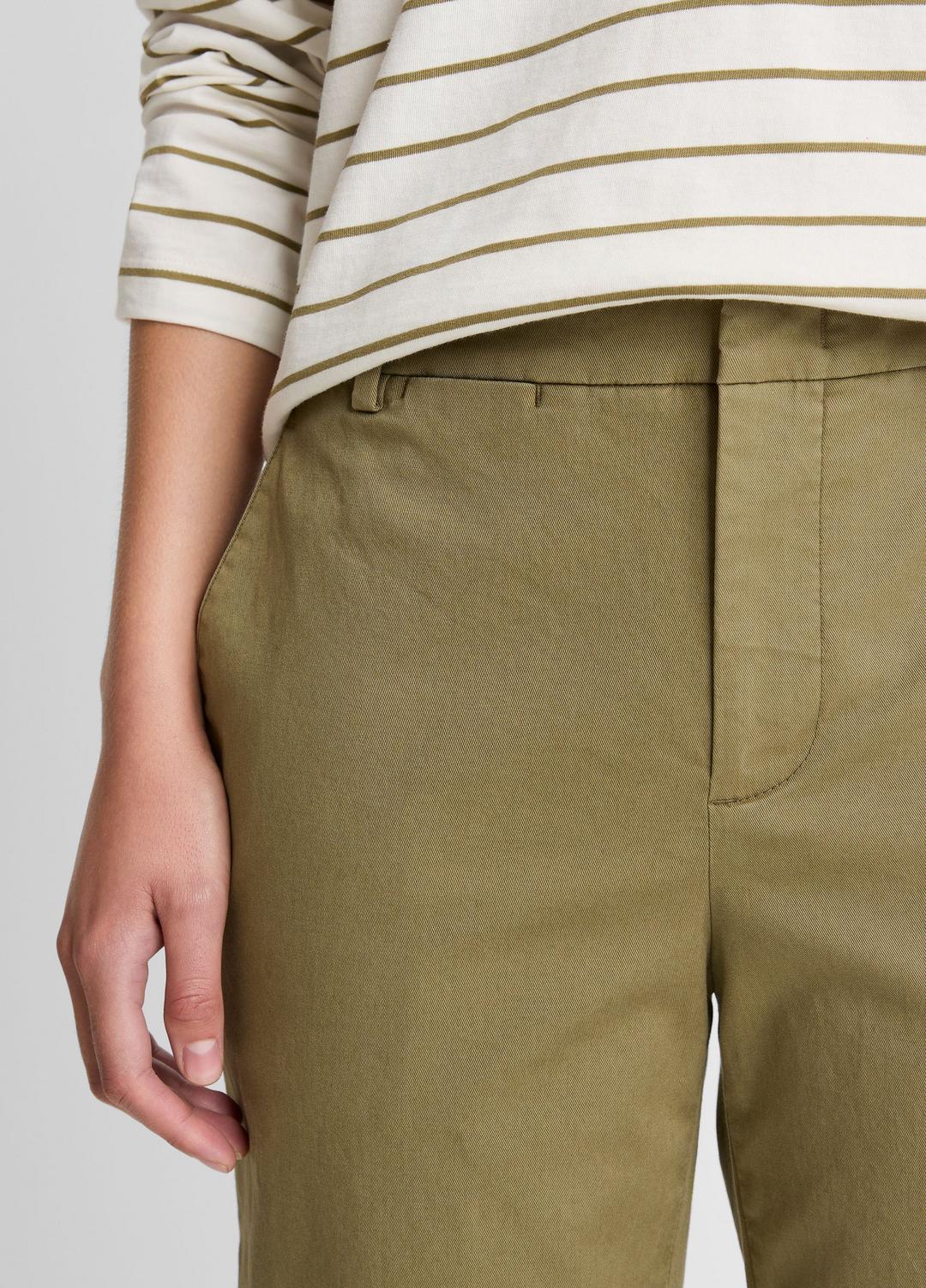 VINCE Best Price - Avery Mid-Rise Italian Stretch-Cotton Chino Pant in Trousers