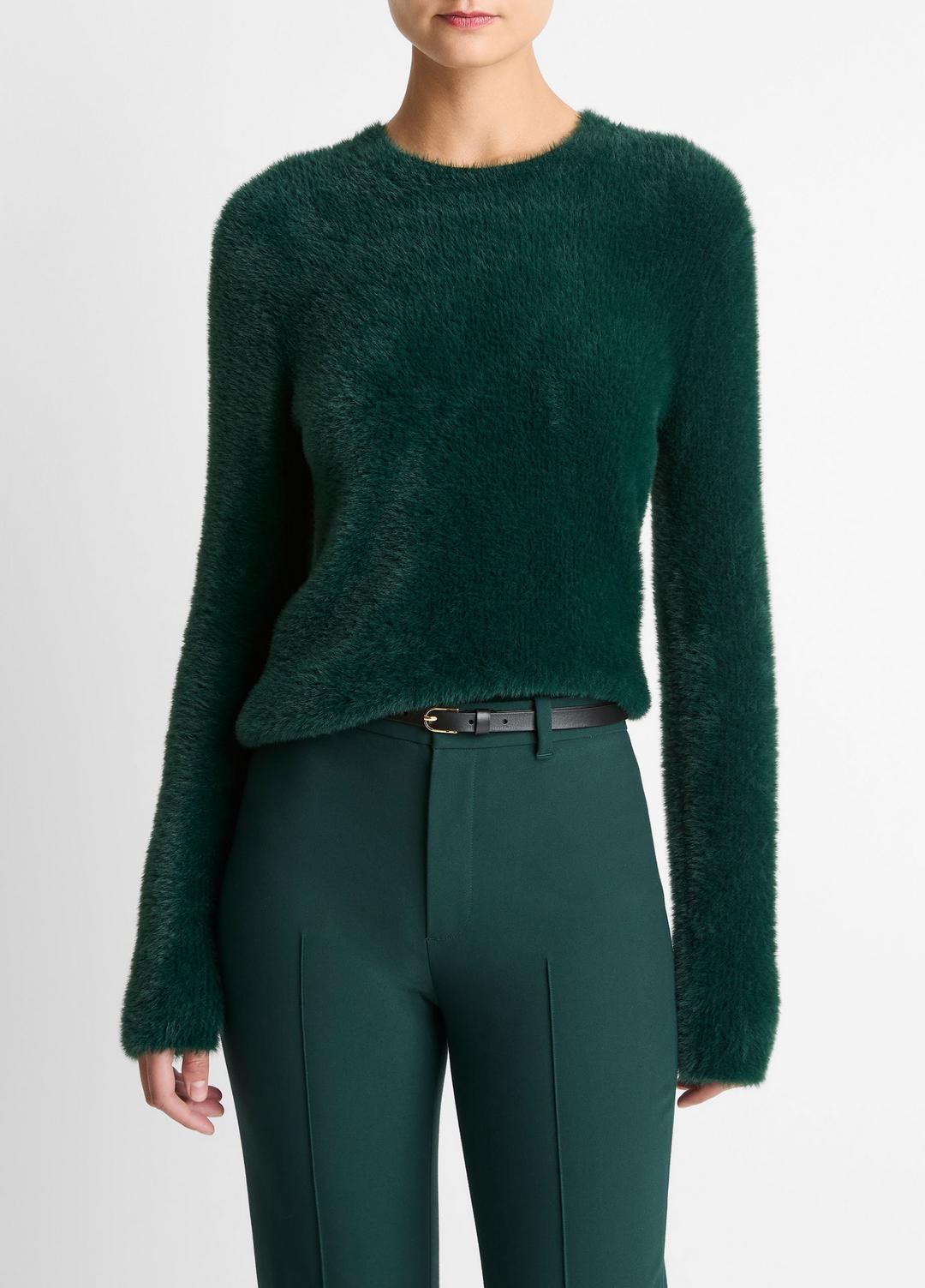 VINCE New - Eyelash Crew Neck Sweater in Crew Neck