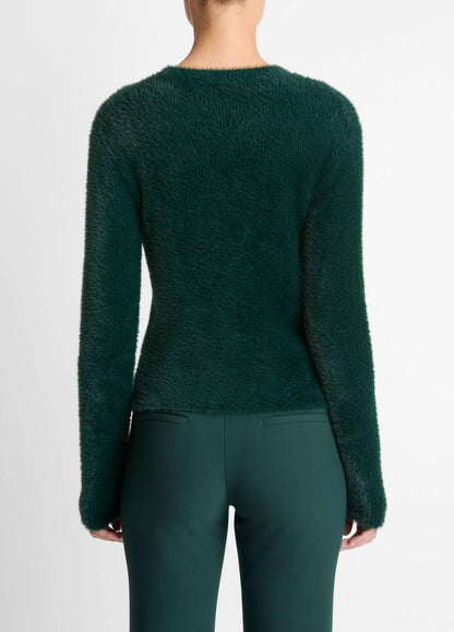 VINCE New - Eyelash Crew Neck Sweater in Crew Neck