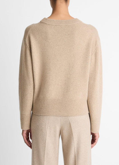 VINCE Smart Buy - Wool-Cashmere V-Neck Sweater in V-Neck