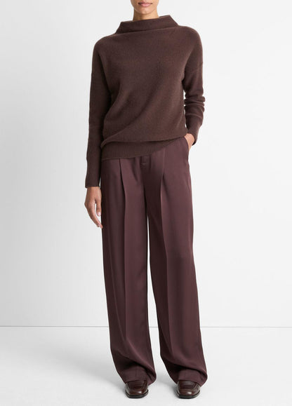 VINCE Exclusive - Plush Cashmere Funnel-Neck Sweater in Turtleneck