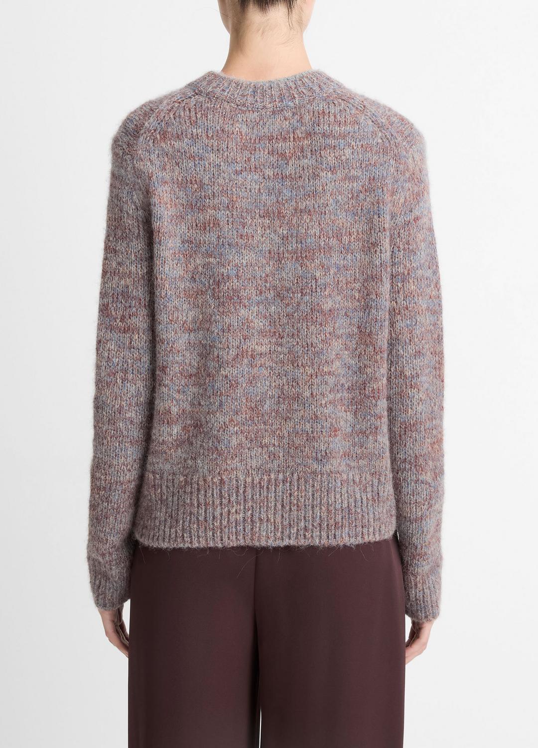 VINCE Trusted - Marled Crew Neck Sweater in Crew Neck