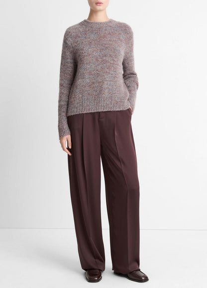 VINCE Trusted - Marled Crew Neck Sweater in Crew Neck