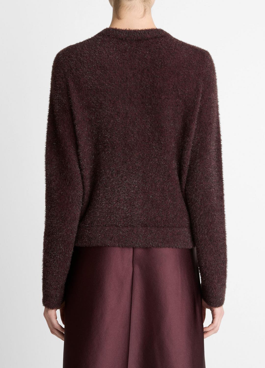 VINCE Premium - Metallic Eyelash Cardigan in Cardigans