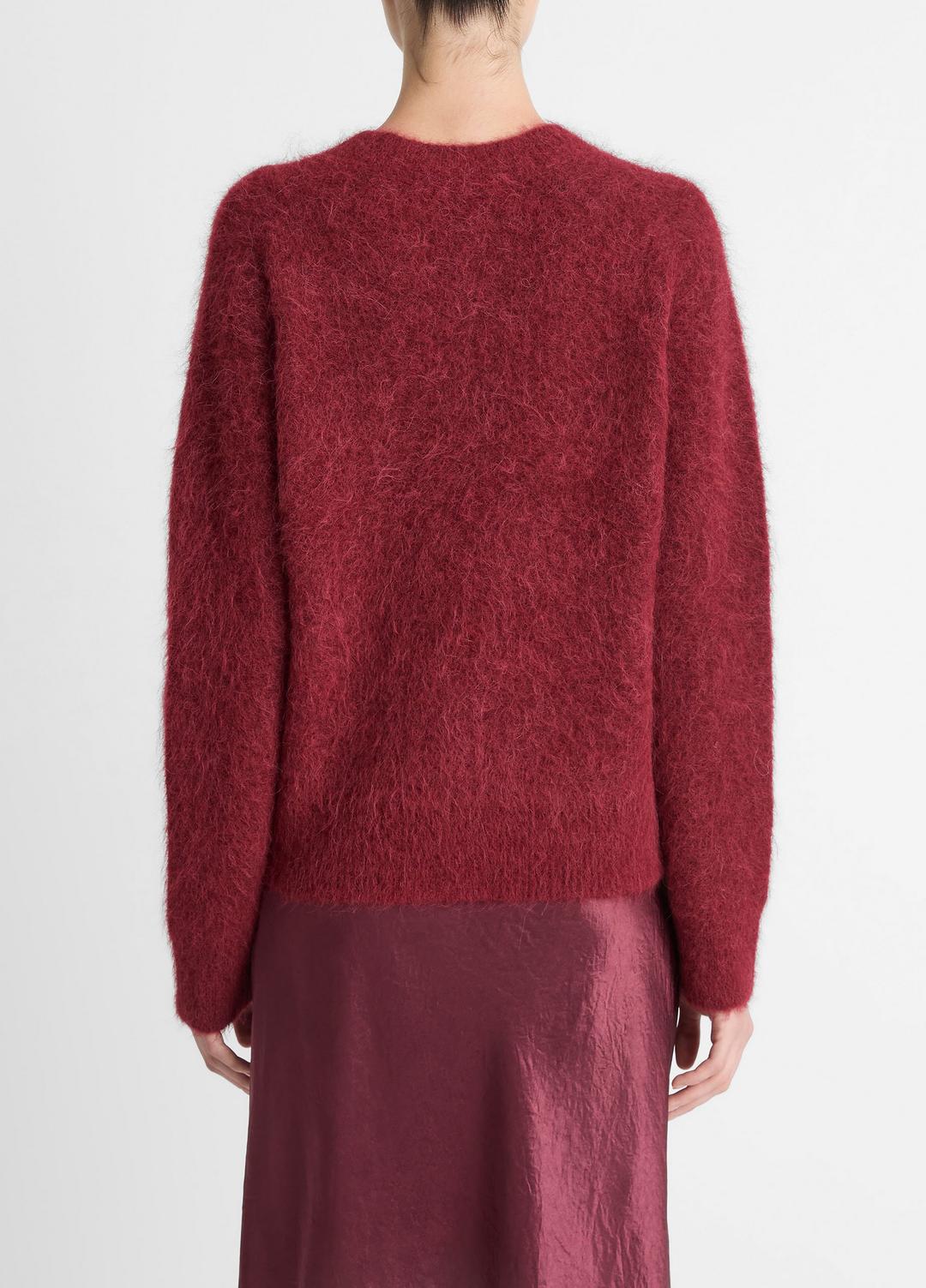 VINCE Exclusive - Brushed Alpaca-Blend Crew Neck Sweater in Crew Neck