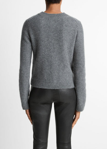 VINCE Best Seller - Plush Cashmere Shrunken Cardigan in Cardigans