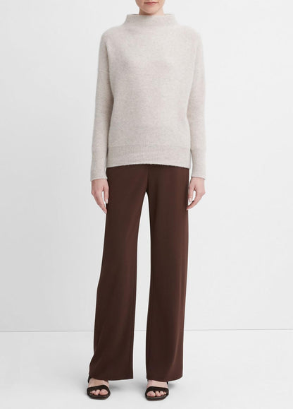 VINCE Everyday - Plush Cashmere Funnel-Neck Sweater in Turtleneck