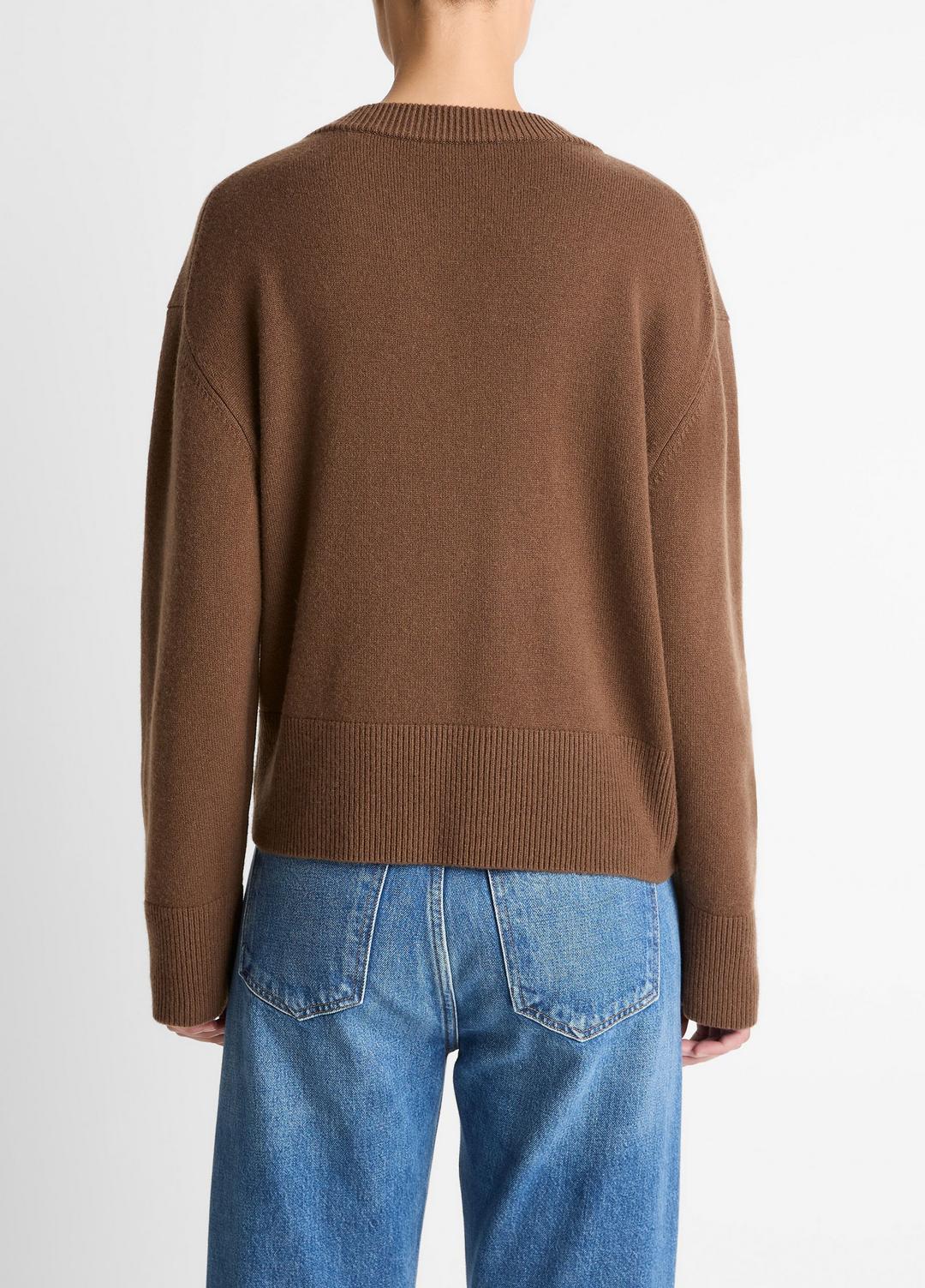 VINCE Trusted - Wool-Cashmere V-Neck Sweater in V-Neck